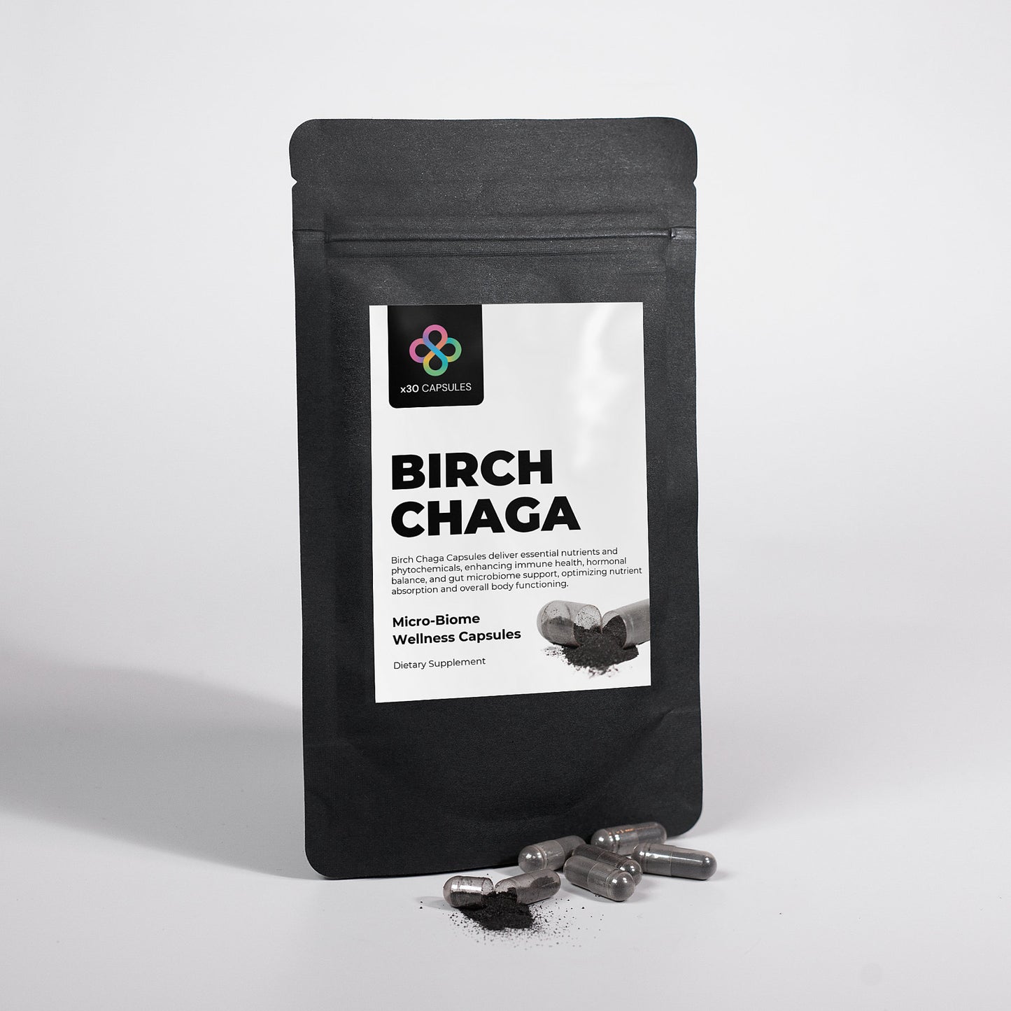 Birch Chaga Microbiome Wellness Capsules